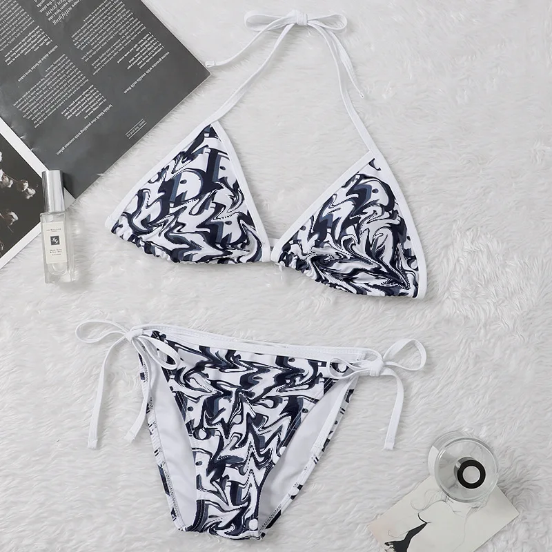 

Hot Pink Swimsuit Woman 2 Piece Set Designer Bikini Micro Sexy V Waist Bra Panty Bathing String Surfing Swimming Suit for Women