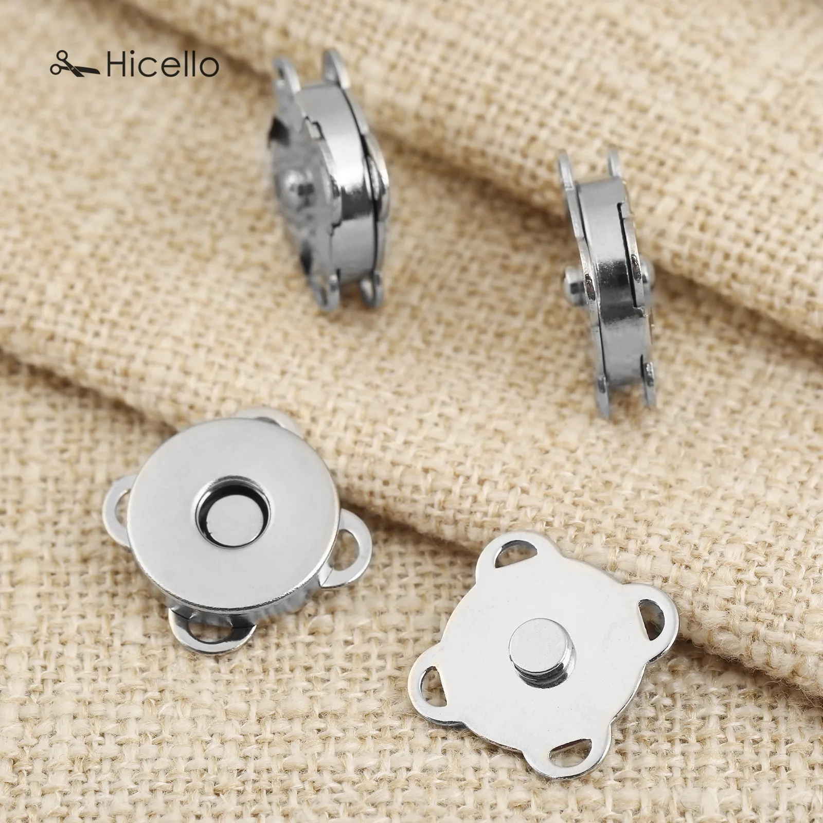 10 комплектов Металлическая магнитная пряжка цветок сливы одежда сделай сам