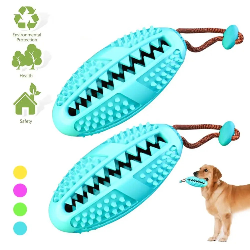 

Dog toy Interactive Elasticity Food Ball toy dog toothbrush for Tooth Cleaning Doggy Puppy Dental Care Dog toys Pet Supplies