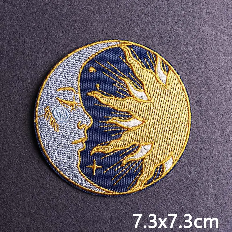 Мультяшная аппликация волны патчи вышитые нашивки для одежды наклейки сердце