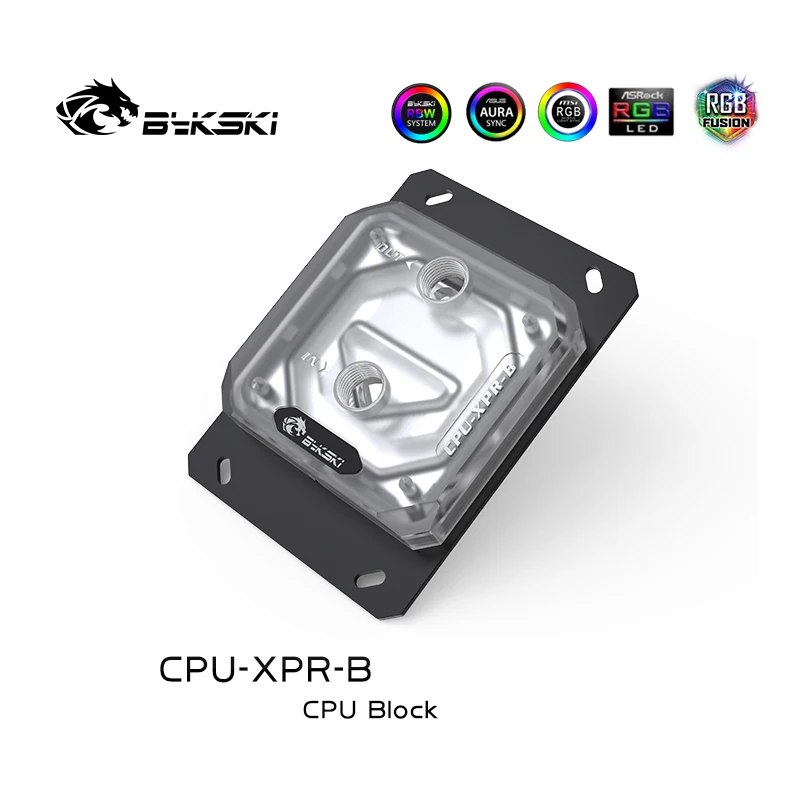Водяной блок для процессора Bykski AMD Ryzen3/5/7/ThreadRipper AM2 AM3 AM4 кулер XPR B|Кулеры и системы