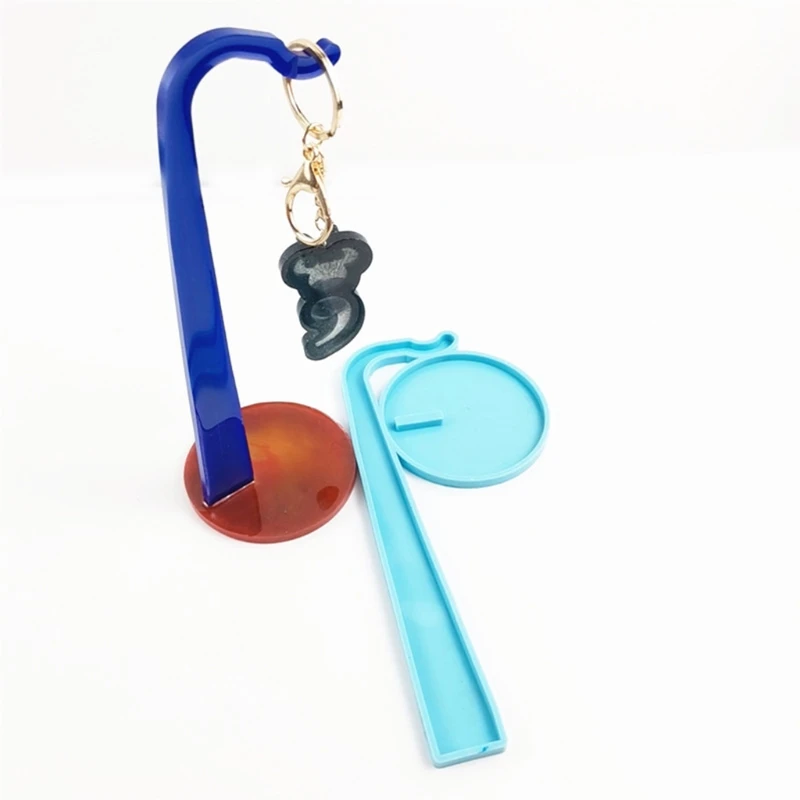 

Key Hanging Hook Epoxy Resin Mold Silicone Mould DIY Crafts Home Decoration Tool