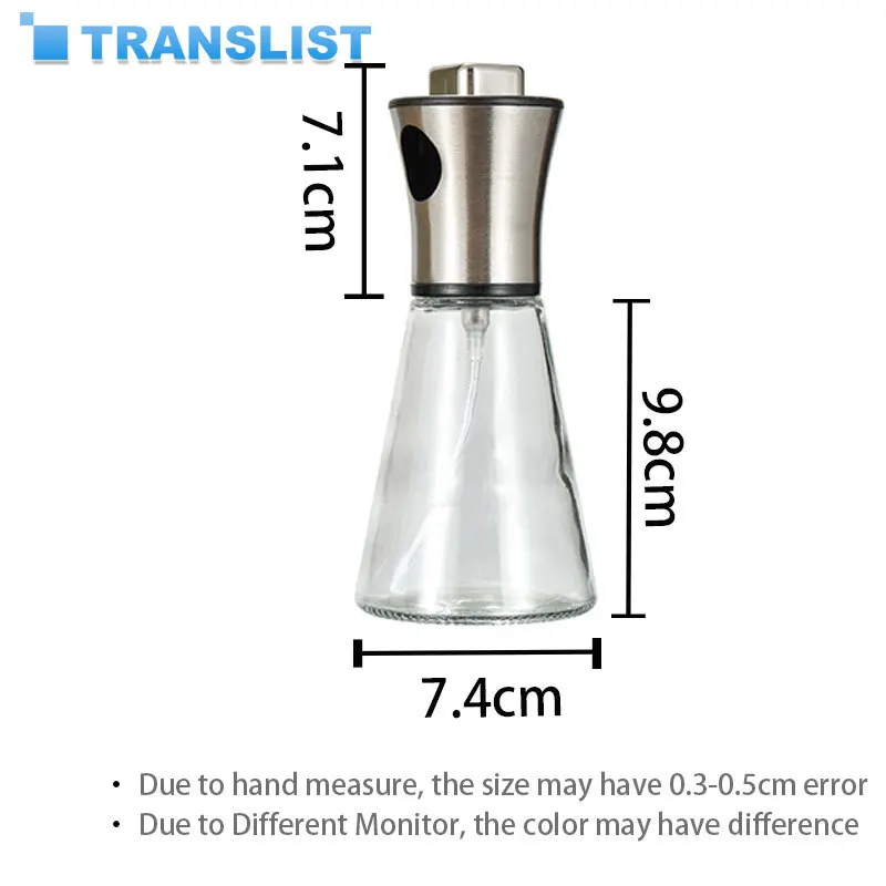 

Oil spray bottle pulverizador aceite dispenser sprayer olive kitchen accessories gadget cooking bbq barbacoa tools utensils sets