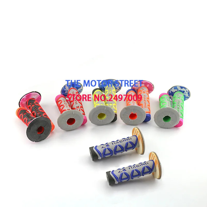 

free shipping Universal Motorcycle Handlebar Rubber Motorbike Handle Bar Motocross Hand Grips for Yamaha Honda Suzuki Moto Grip