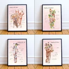 Подарок для массажера, Цветочная анатомия, Массажная комната, искусство, мышечное искусство, терапия, принты для натурального офи