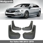Автомобильные Брызговики для VOLVO V60 V60, пересекающихся стран 2013-2018, 2014, 2015, 2016, 2018, брызговики, крыло брызговиков
