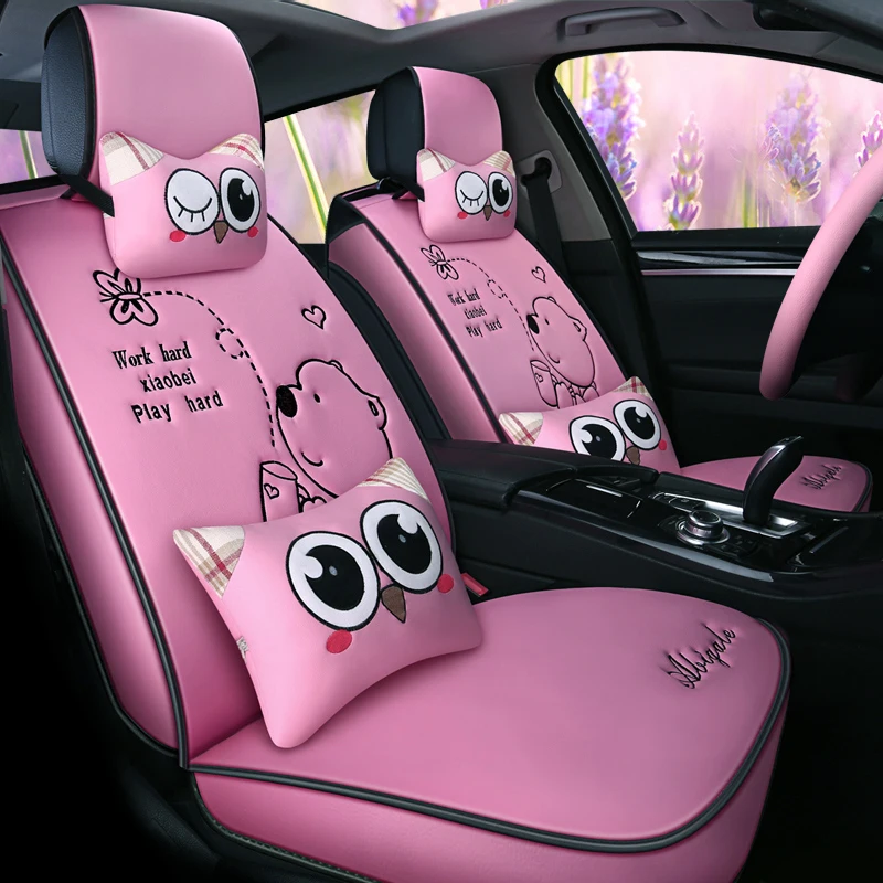 Полный охват льняное волокно сиденья авто чехлы сидений для mitsubishi montero outlander 3 xl