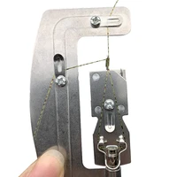 1pcs 10 3cm 48g stainless steel semi automatic fishing hook line knotter tier machine portable fishing tackle accessories