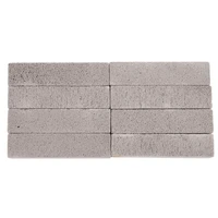 8 pieces pumice stones for cleaning pumice scouring pad grey pumice stick cleaner for removing toilet bowl ring bath household k