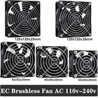 Осевой вентилятор Gdstime EC, 110 В, 120 В, 220 В, 240 в, с винтамирешеткой, 60 мм, 80 мм, 90 мм, 120 мм