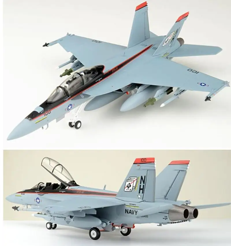 JC Крылья Макдоннелл Дуглас F/A-18F Super Hornet 1/72 литья под давлением модель самолета |