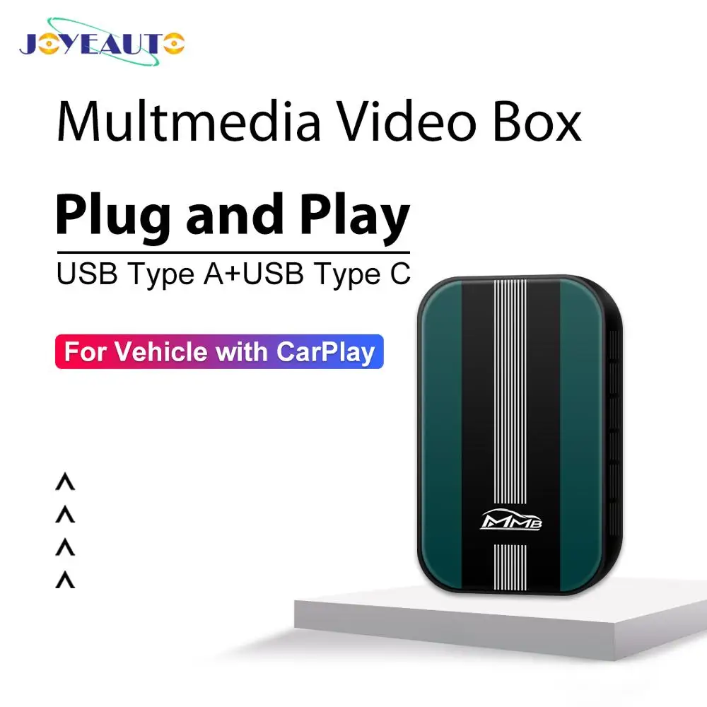 Обновленная Беспроводная Автомобильная Мультимедийная приставка Ai Box 4 + 32 ГБ для