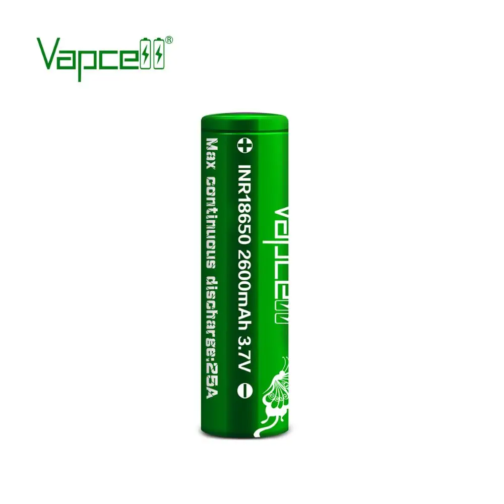 1 доллар купон Vapcell 18650 литий-ионная аккумуляторная батарея 2600 мАч 25A Rewrap molicel p26a beats VTC5A equal VTC6A/20 S