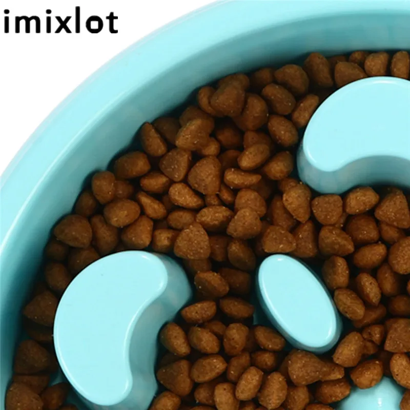 Imixlot миска для домашних животных пластиковая Нескользящая кормушки собак