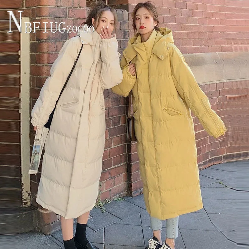 

Women Parkas 2020 New Plus Size Loose Thick Students Korean Female Jacket