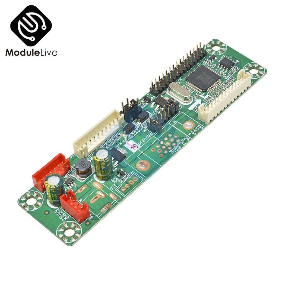 _ V2.0 универсальная плата драйвера с бесплатной программой LVDS модуль платы ЖК