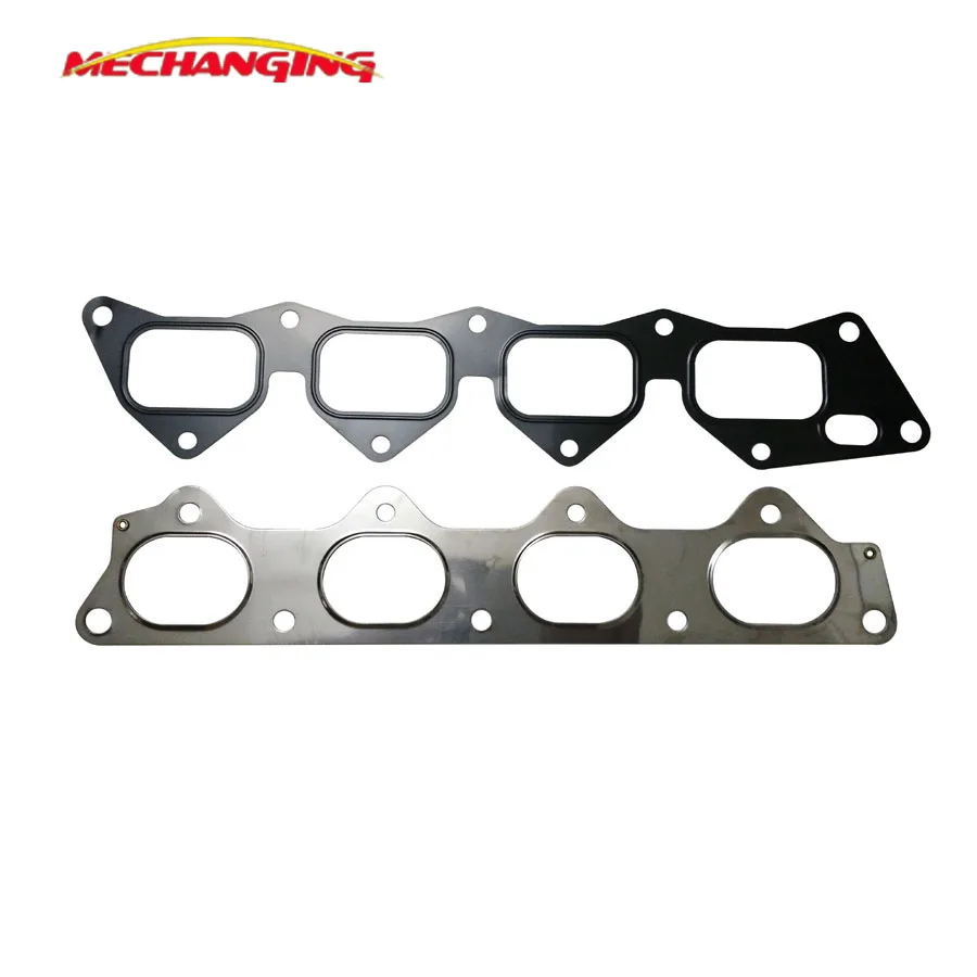 4G63 4G63T для MITSUBISHI ECLIPSE GALANT EAGLE TALON Coupe впускной и выпускной коллектор прокладка