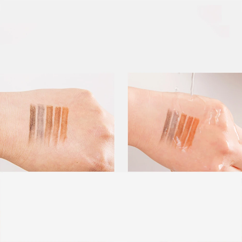 Жидкая подводка для бровей 4 цвета водостойкая и долговечная бровей|Средства