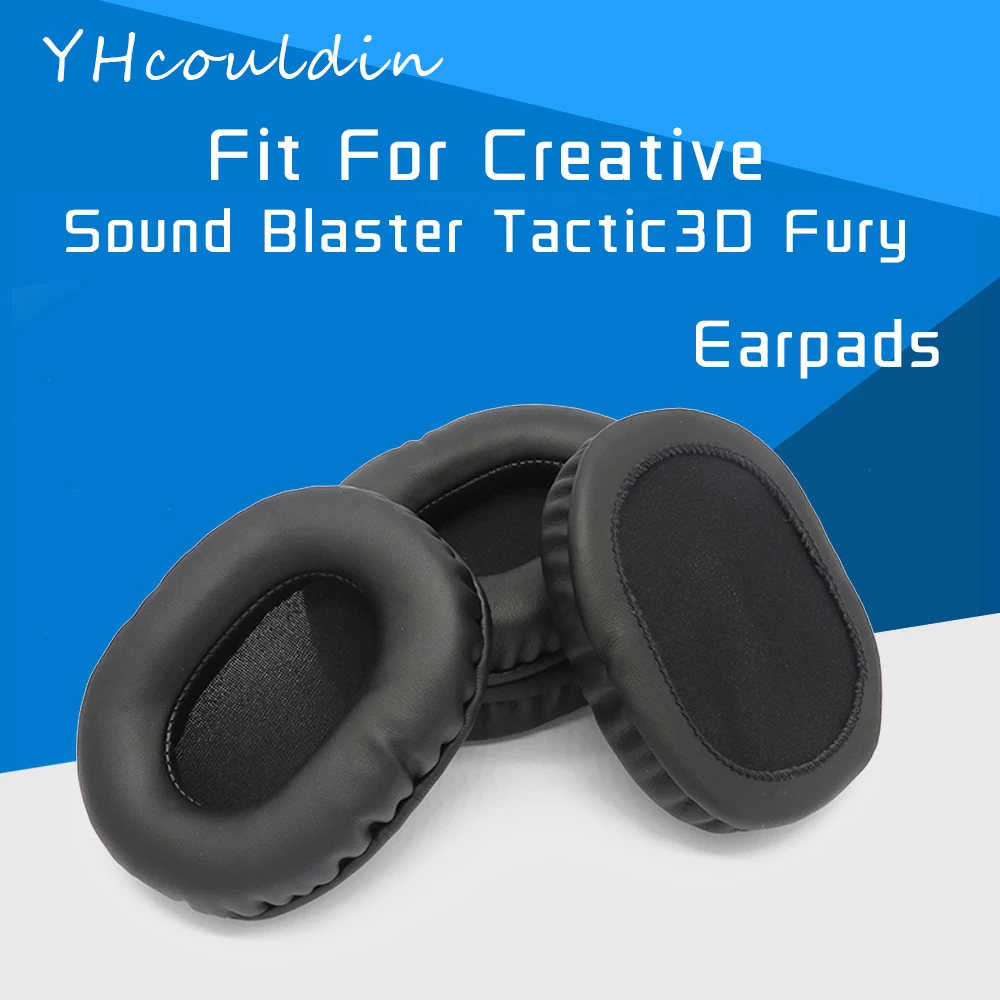 

Амбушюры для креативного звучания Blaster, тактическая 3D Фурия, аксессуары для наушников, сменные амбушюры, материал