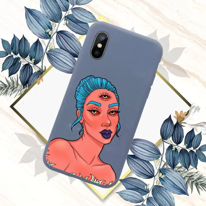 

Funny Letter Karma is A Phone Case Candy Color for iPhone 11 12 mini pro XS MAX 8 7 6 6S Plus X SE 2020 XR