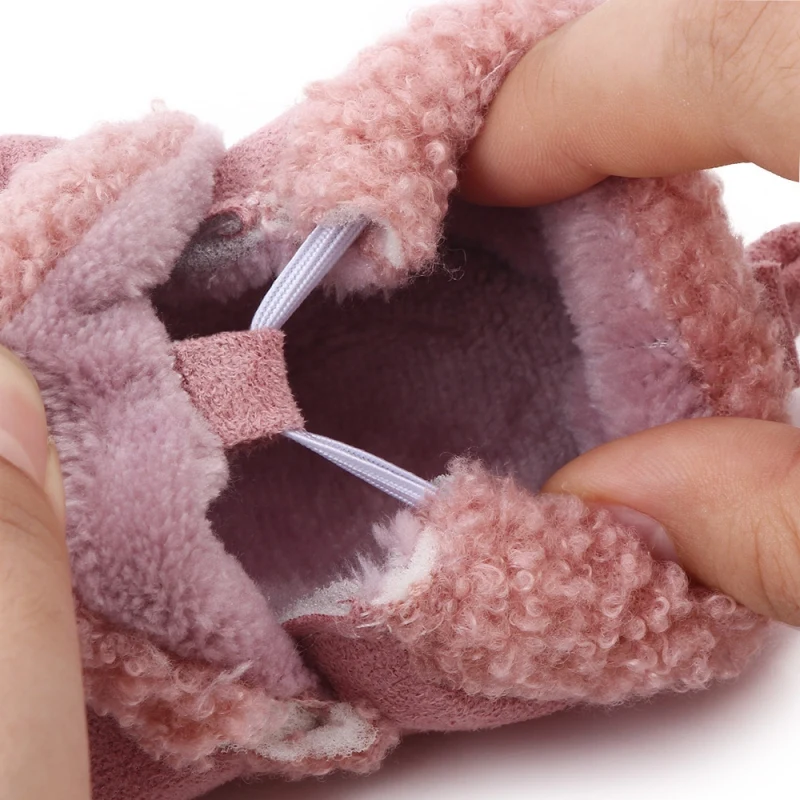 

2019 Toddler Newborn Baby Shoes Boys Breathable Anti-Slip Casual Cartoon Animal Sneakers Toddler Soft Soled Fur First Walker #9