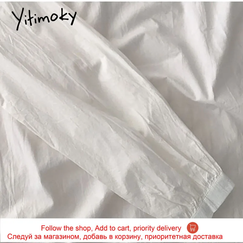 

Yitimoky Vintage Elegant Women Shirts Long Sleeve Button Up Lace Blouse Purple Tops 2021 Straight Spring Casual Fashion New