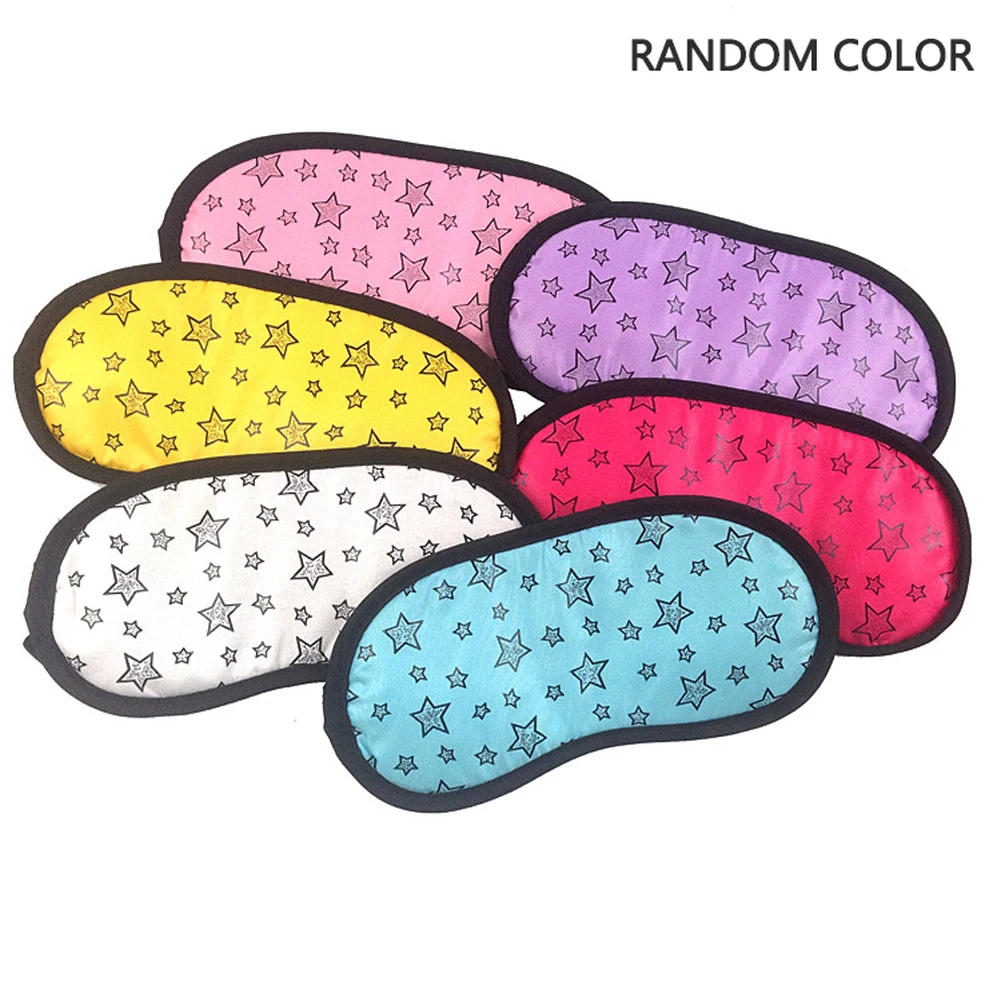 Натуральный отдых звезды печати регулируемый ремень Путешествия мягкая маска