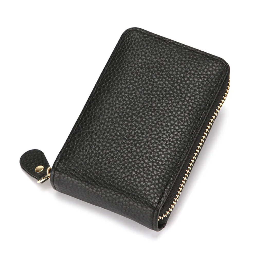 

Fashion Rfid Blocking Pu Leather Wallet Credit Id Card Holder Purse Coin Purse