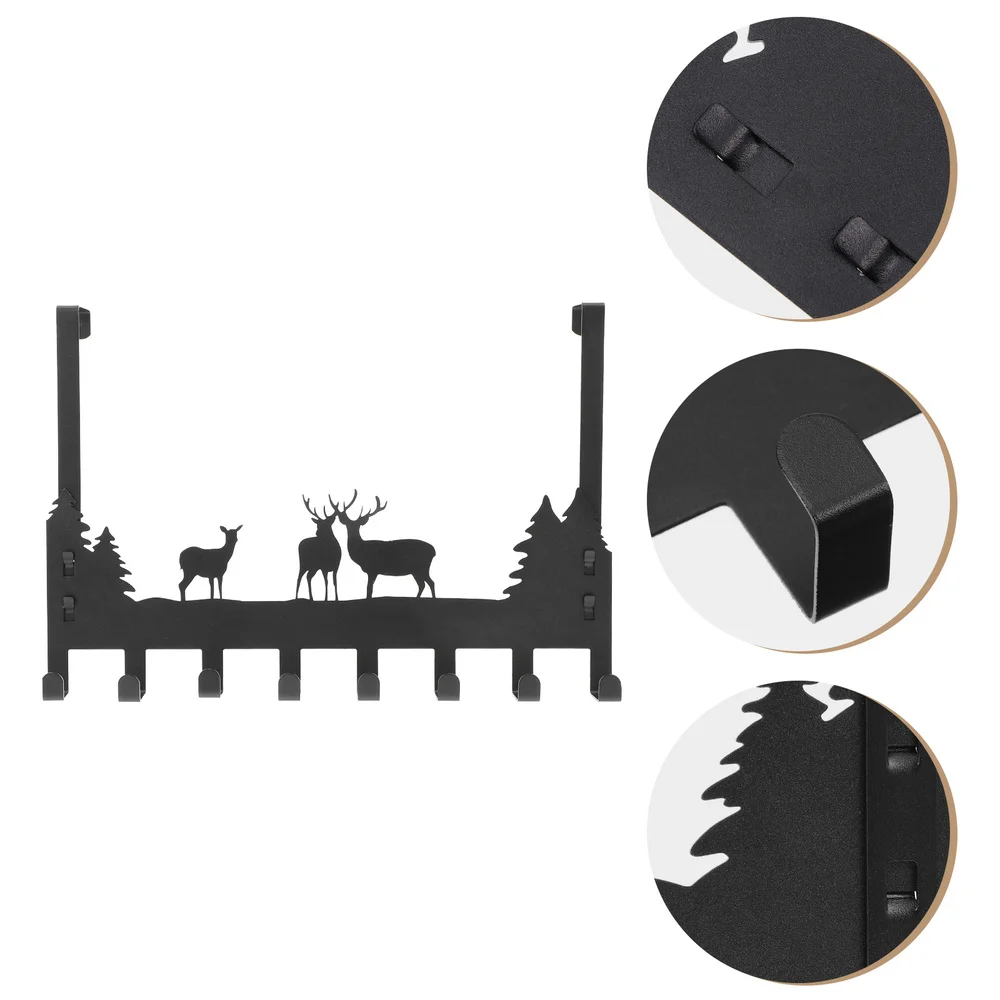 

1pc Creative Behind Door Hanger Living Room Bathroom Kitchen Door Storage Hook