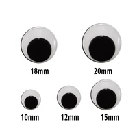 googly eyes used for doll accessories sewing jiggly eyes dolls eye for toys diy craft 10mm12mm15mm18mm20mm