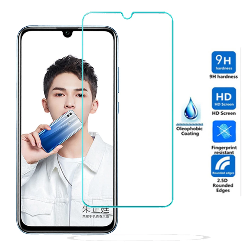 Защитное закаленное стекло для Huawei Honor 9 lite 10 10i экрана 8X пленка|Защитные стёкла и