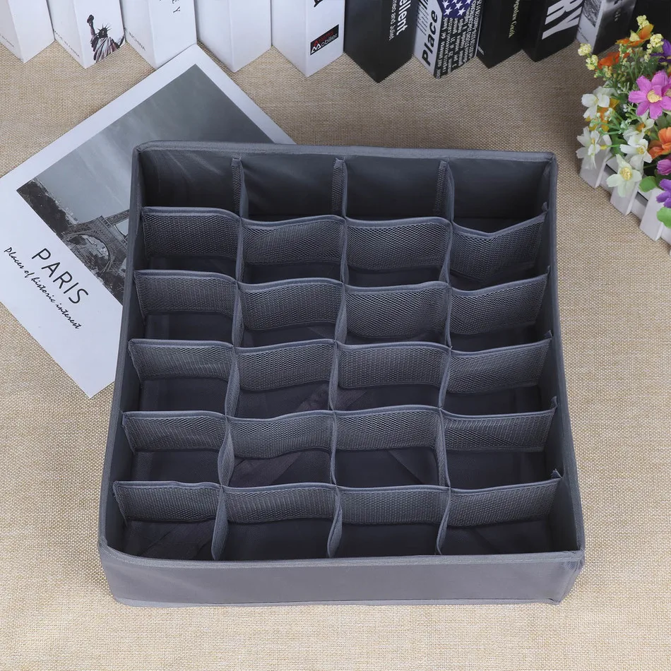 Ящик для хранения коробка классификации ящик нижнего белья носков из ткани