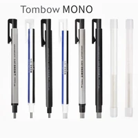 1pc tombow mono mechanical pencil shape eraser refillable sketching painting press type eraser art student supplies