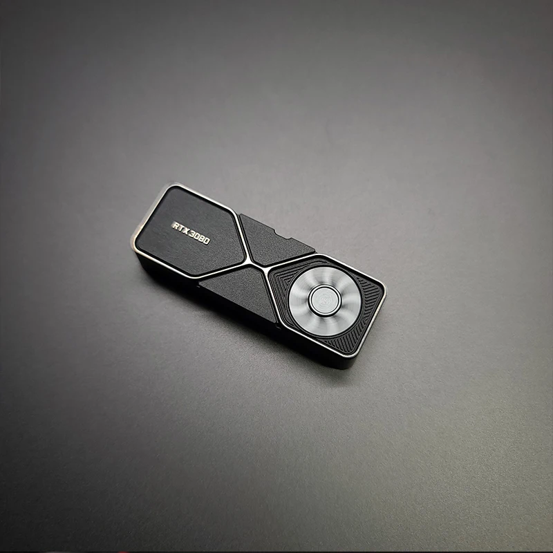 

Holyoops GRAPHICS CARD RTX3080 2.75u Right Shift Artisan Keycap CNC anodized aluminum Compatible Cherry MX switch