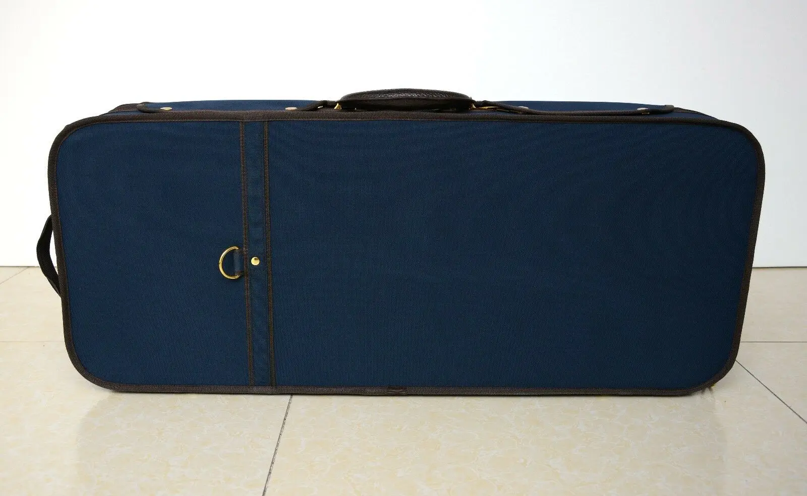 Деревянный чехол с двойной скрипкой для 2 Скрипки синего цвета полноразмерных