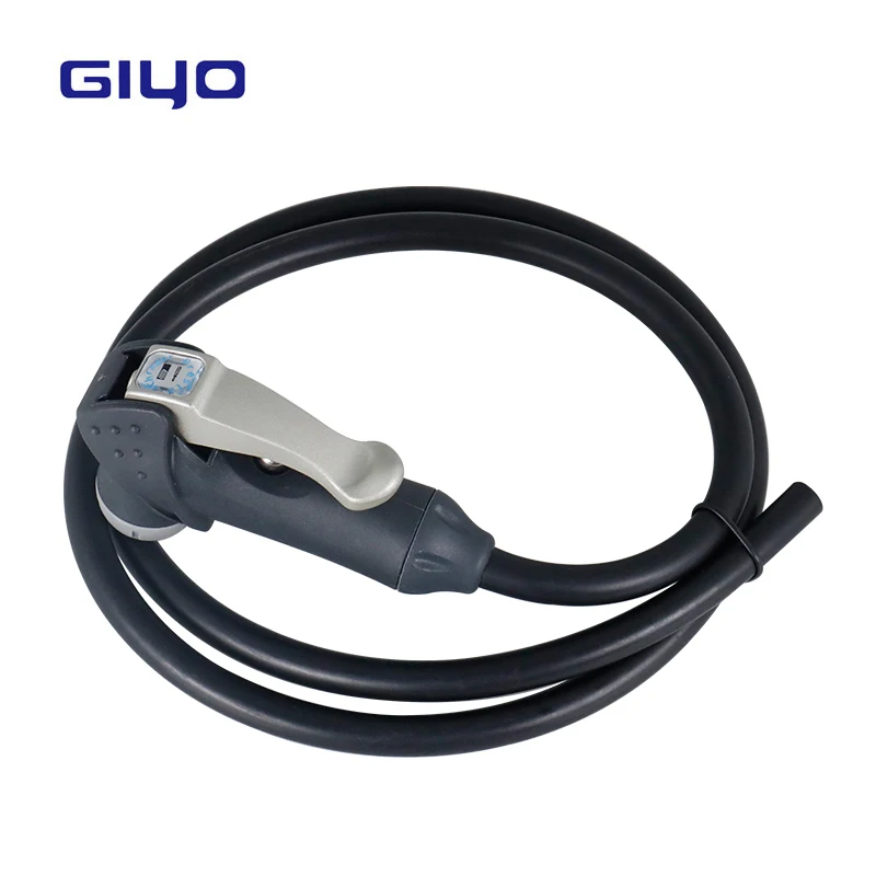 Адаптер для велосипедного насоса с шлангом и блокировкой большого пальца