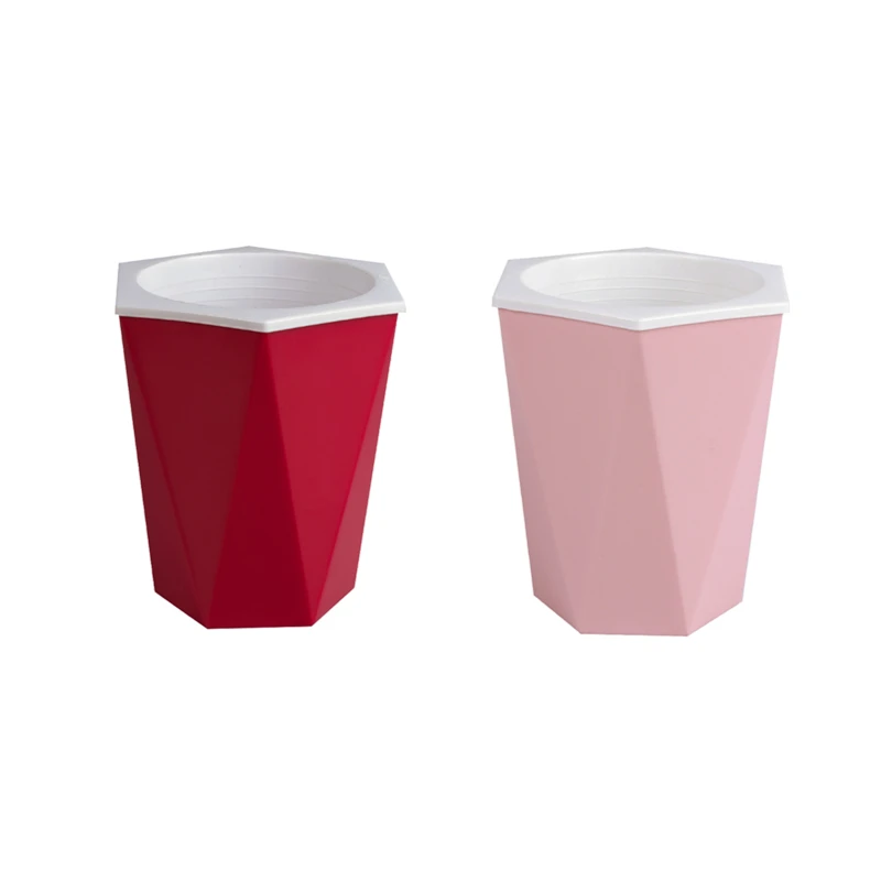 

Cute Resin Plant Pot White Nordic Pink Indoor Creative Non Porous Flower Pot Hydroponic Systems Blumentopf Home Decor DG50FP