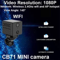 vstarcam 1080p mini camera wifi hd camera 1500mah rechargeable battery ip camera ai pir human body detection alarm ir night
