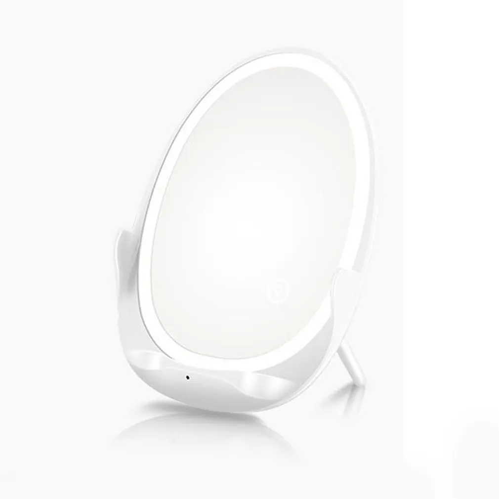 5-In-1 Makeup Mirror LED Lighted Wireless Charger Make Up Smart Cosmetic with Cell Phone Stand vanity mirror | Безопасность и