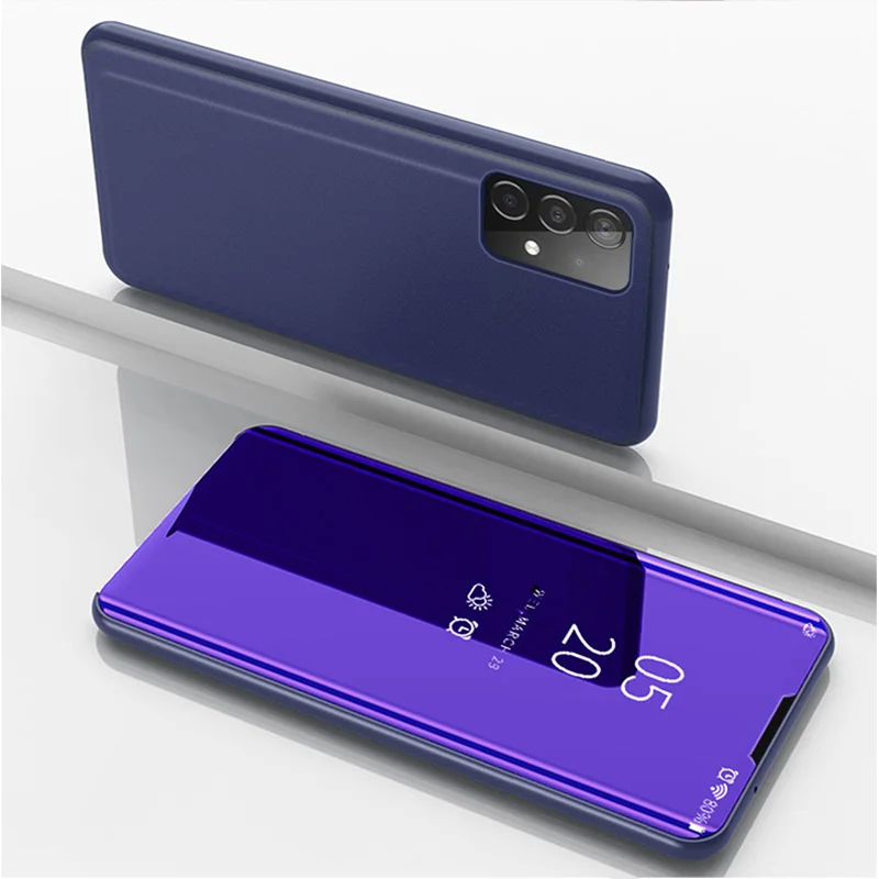 For Samsung A32 Case Flip Mirror Stand Phone Case For Samsung Galaxy A52 A72 A32 4G 5G Case Protective Fundas for Samsung A72