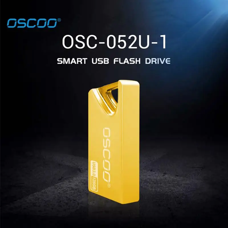 

OSCOO USB Flash Drive Mini Zinc Alloy 16/32/64/128GB Waterproof USB3.0/2.0 Disk High-Speed Flash Drive For Laptop Tablet PC