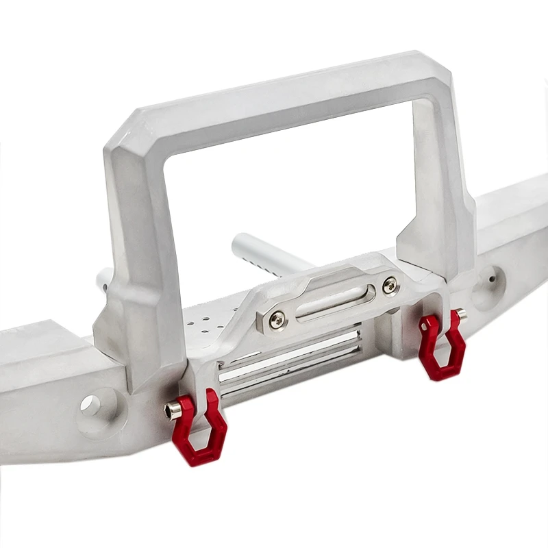 

for 1/10 RC Crawler Traxxas TRX-4 TRX4 Car RC Car Metal Front Bumper with Led Light for 1/10 RC Crawler Traxxas TRX-4 TRX4 Car