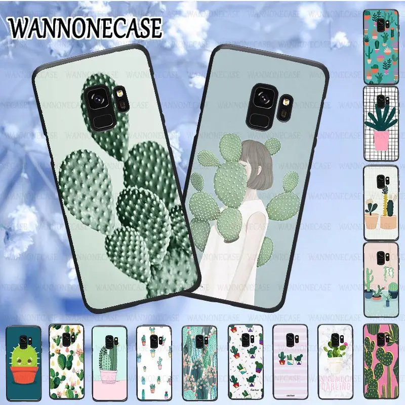 Черный мягкий чехол для телефона samsung galaxy s9plus s10PLUS note8 note9 note10pro S8 S8PLUS с зелеными