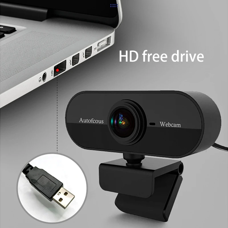 

Usb Driver-Free Camera Hd 1080p With Microphone Video Online Teaching Dedicated Video Screen Live Equipment