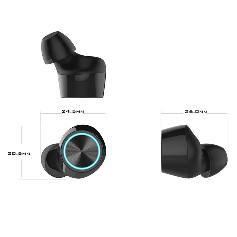Беспроводные Bluetooth-наушники AMTERBEST X07 водонепроницаемые Внутриканальные наушники