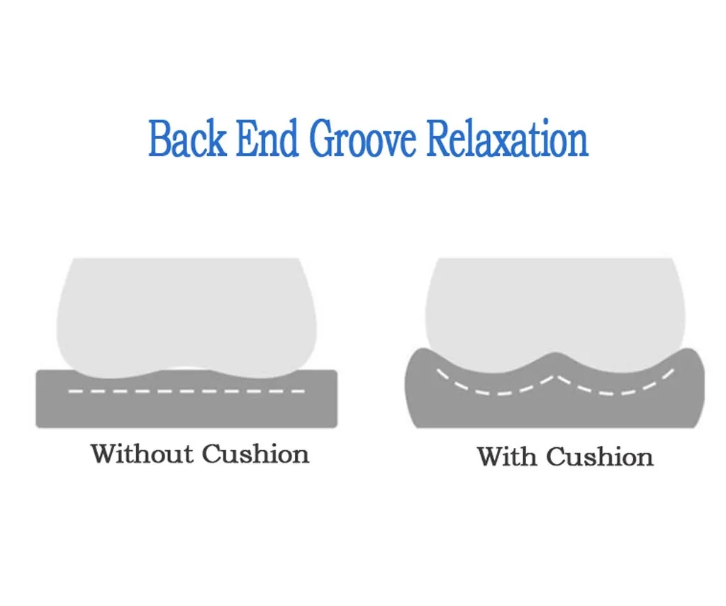 

Memory Foam Donut Butt-Up Seat Cushion Sedentary Office Worker Stress Relief Cushion Anti Hemorrhoid Tailbone Massage Pillow Mat