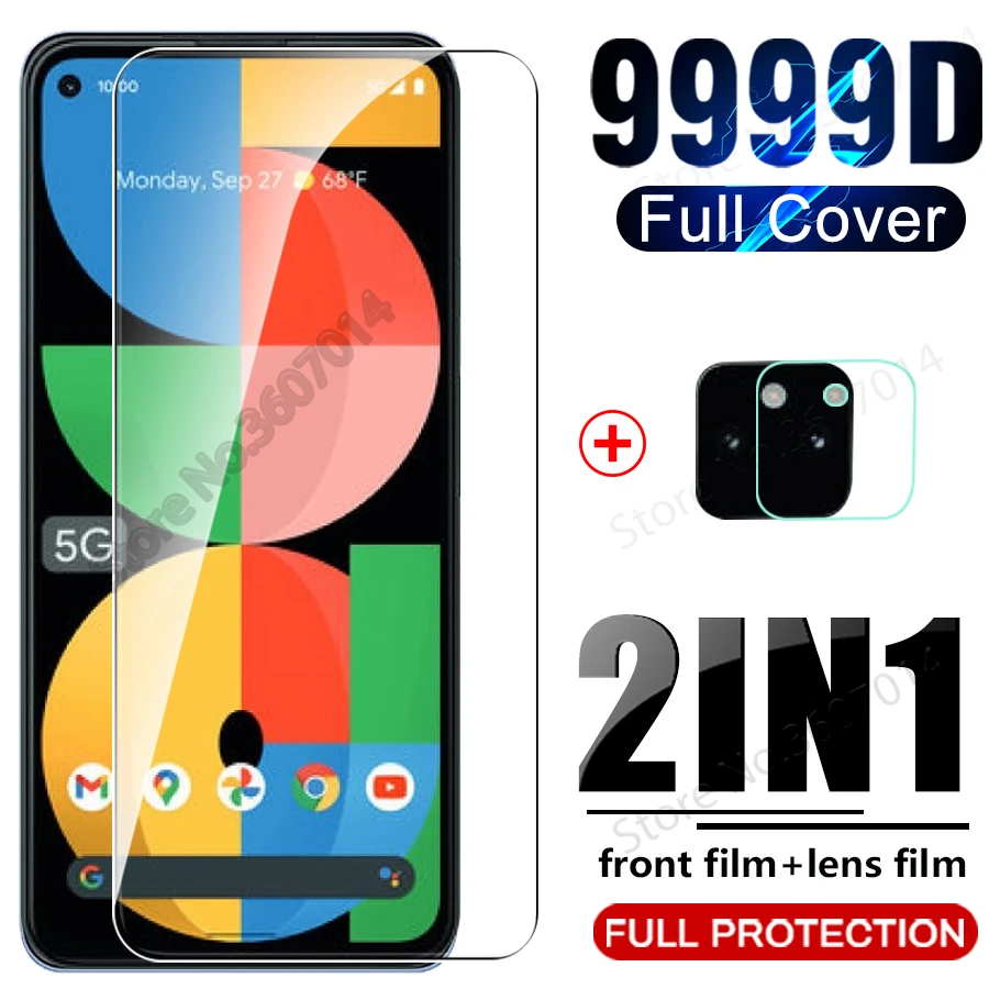 

Закаленное стекло с полным покрытием для google pixel 5a, стекло для google pixel 5a pixel5a 5g 6,34 дюйма, Защитная пленка для переднего экрана камеры