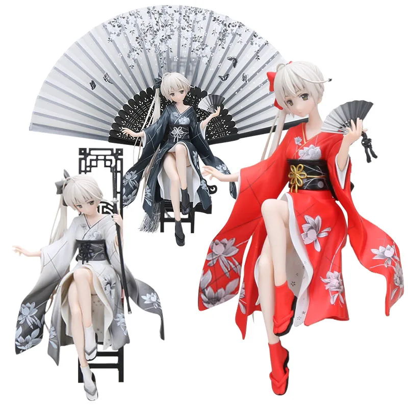 Фигурка Девушки Yosuga No Sora Kasugano Sora ПВХ фигурка Коллекционная модель игрушки 20 см