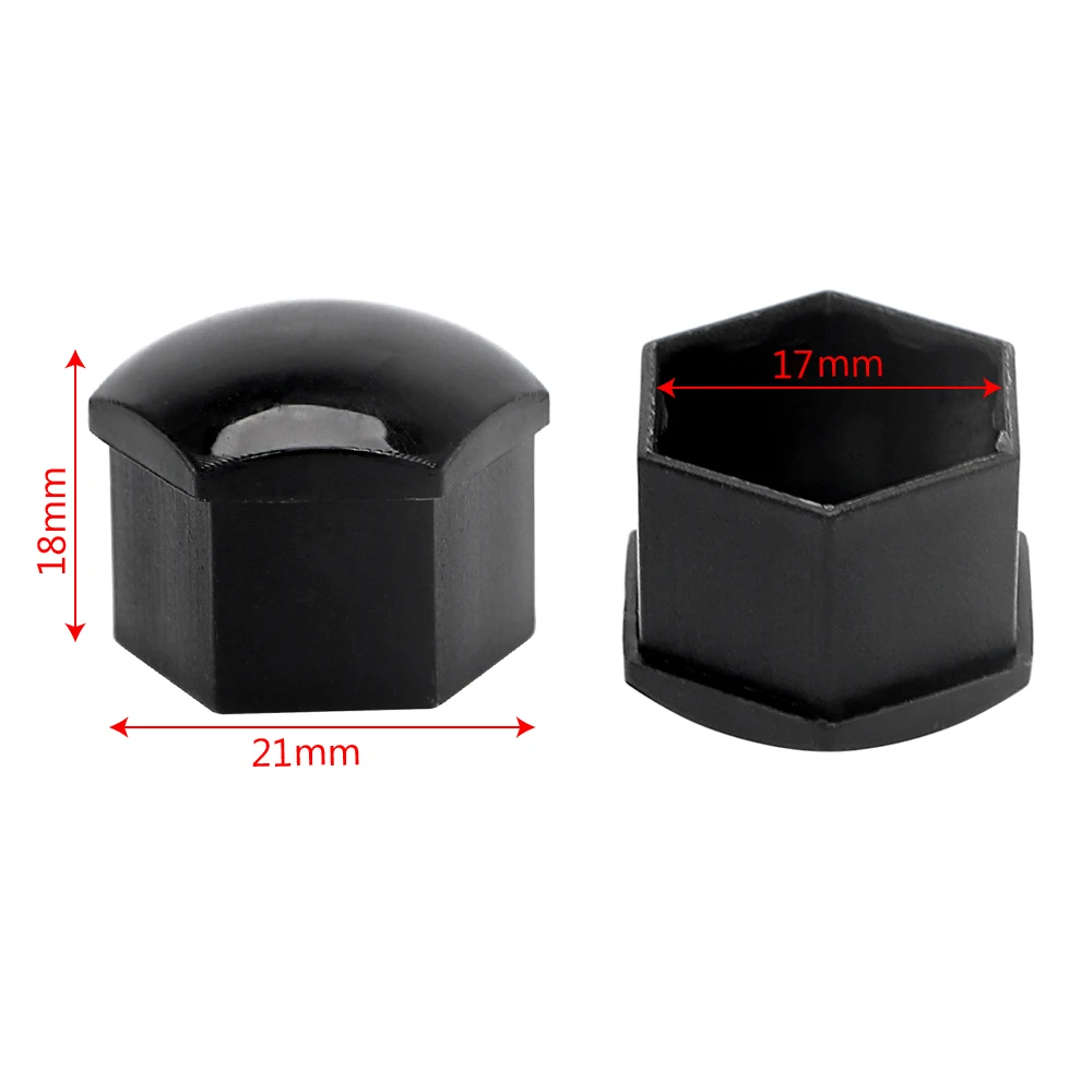 LEEPEE 20 шт. Авто ступицы винт болт крышки 17 мм специальный разъем колпачки на