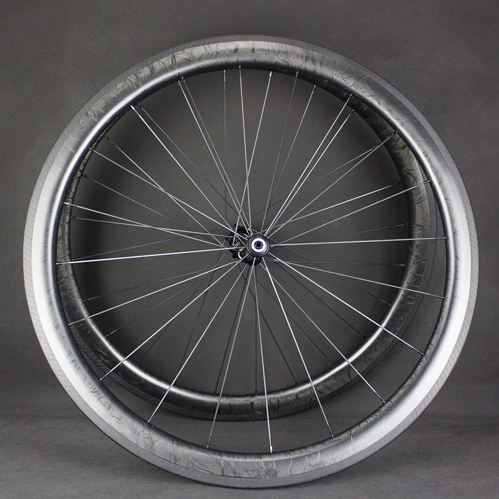 Яркая мраморная углеродная колесная пара 50 мм V-тормоз 285 г BITEX 6 лап гоночные